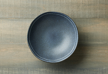 Image showing new empty grey bowl