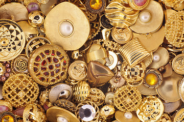 Image showing Golden Buttons