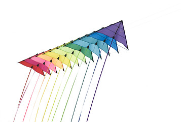 Image showing Colourful kites