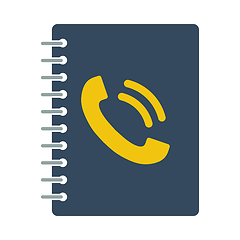 Image showing Phone Book Icon