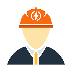 Image showing Electric Engineer Icon