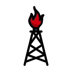 Image showing Gas Tower Icon