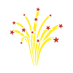 Image showing Fireworks Icon