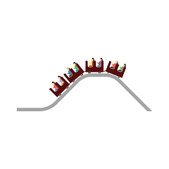 Image showing Small Roller Coaster Icon