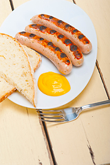 Image showing traditional German wurstel sausages