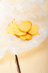 Image showing heart shaped shortbread valentine cookies