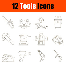 Image showing Tools Icon Set