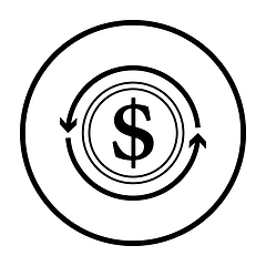 Image showing Cash Back Coin Icon