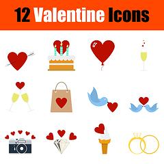 Image showing Valentine Icon Set