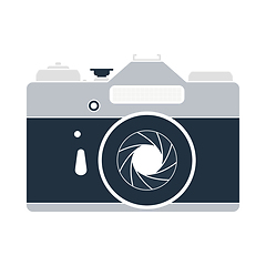 Image showing Icon Of Retro Film Photo Camera