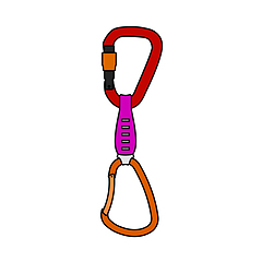 Image showing Alpinist Quickdraw Icon