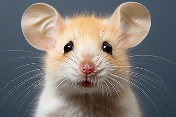 Image showing Portrait of cute mouse