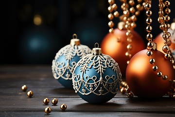 Image showing Christmas and New Year decoration