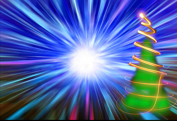 Image showing xmas tree