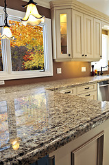 Image showing Modern kitchen interior