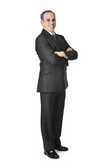 Image showing Businessman on white background