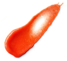 Image showing tomato puree on white background