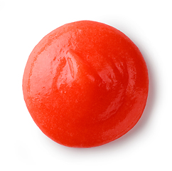 Image showing tomato puree on white background