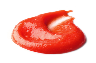 Image showing tomato puree on white background