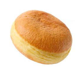 Image showing freshly baked jelly donut