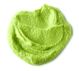 Image showing green vegetable puree