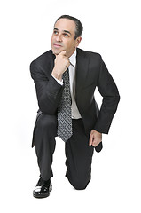 Image showing Businessman on white background