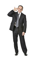 Image showing Businessman on white background