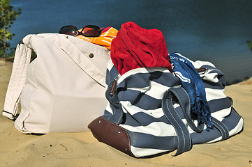 Image showing Beach bags