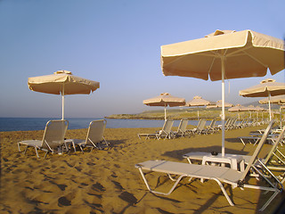 Image showing empty beach