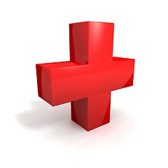 Image showing Red cross