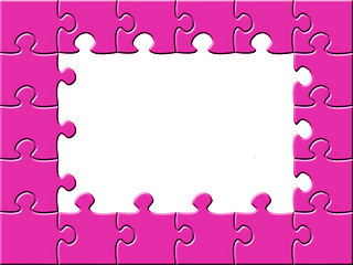 Image showing puzzle frame