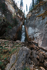 Image showing Waterfall on river Shinok