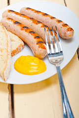 Image showing traditional German wurstel sausages