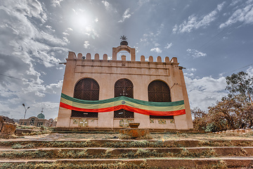 Image showing old Church of Our Lady of Zion, Axum, Ethiopia