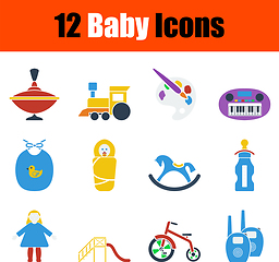 Image showing Baby Icon Set