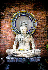 Image showing Buddhist statue