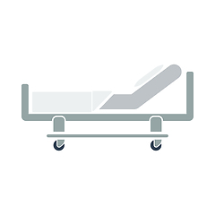 Image showing Hospital Bed Icon