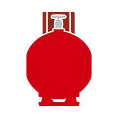 Image showing Gas Cylinder Icon