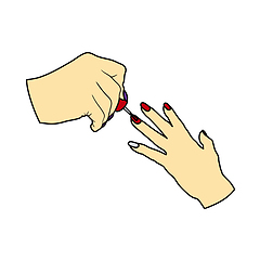Image showing Manicure Icon