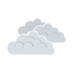 Image showing Cloudy Icon
