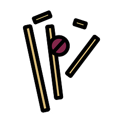 Image showing Cricket Wicket Icon