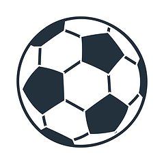 Image showing Soccer Ball Icon