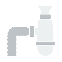 Image showing Bathroom Siphon Icon