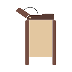 Image showing Baby Swaddle Table Icon