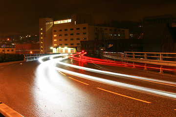 Image showing Traffic in the night