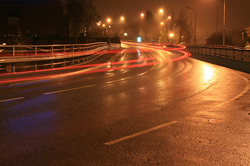 Image showing Traffic in the night