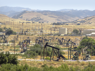 Image showing oil field scenery