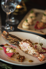 Image showing Lagustine tartare dish