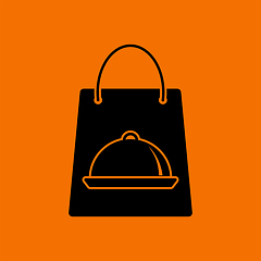 Image showing Paper Bag With Cloche Icon