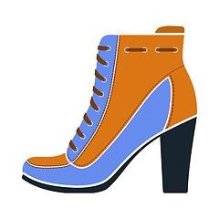 Image showing Ankle Boot Icon